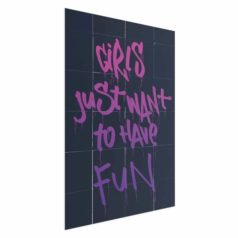 Plakat Girls 21x30 cm bez ramy bez marginesu | MIRAT.