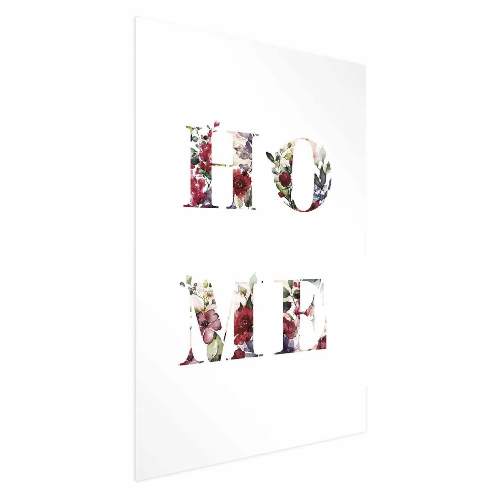 Plakat Dom w kwiatach 40x60 cm bez ramy bez marginesu | MIRAT.