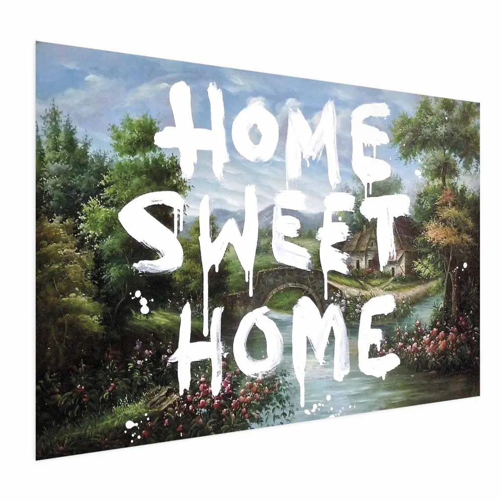 Plakat Wymarzony dom 42x29,7 cm bez ramy bez marginesu | MIRAT.