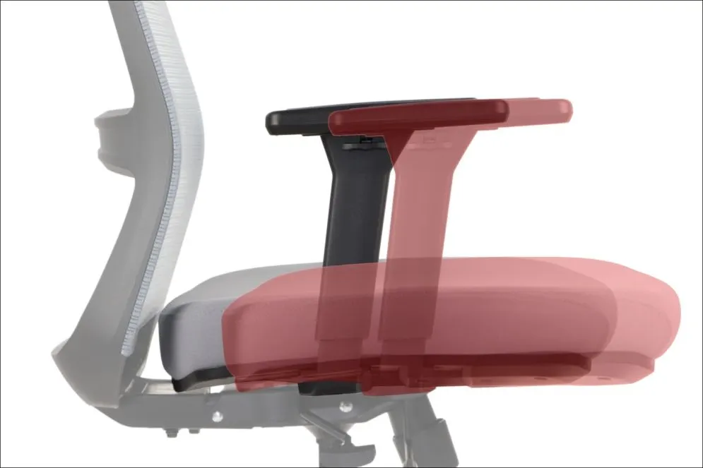 Fotel biurowy WISTER szary I sklep meblowy MIRAT.