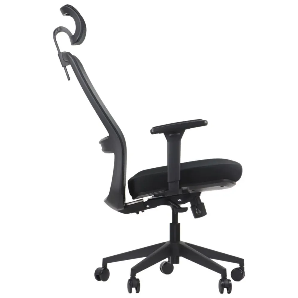 Fotel biurowy WISTER czarny I sklep meblowy MIRAT.