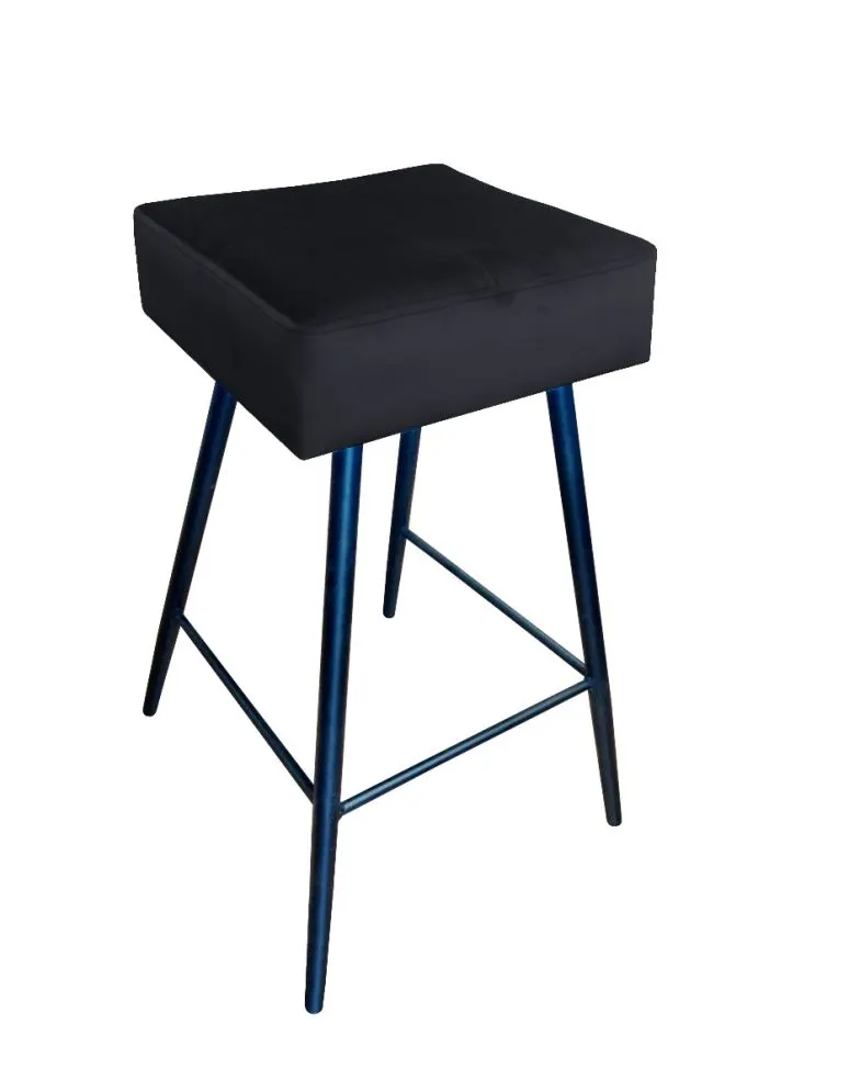 Hoker OLIMP VELVET czarny w stylu loft | MIRAT. w stylu GLAMOUR, LOFT kolekcja