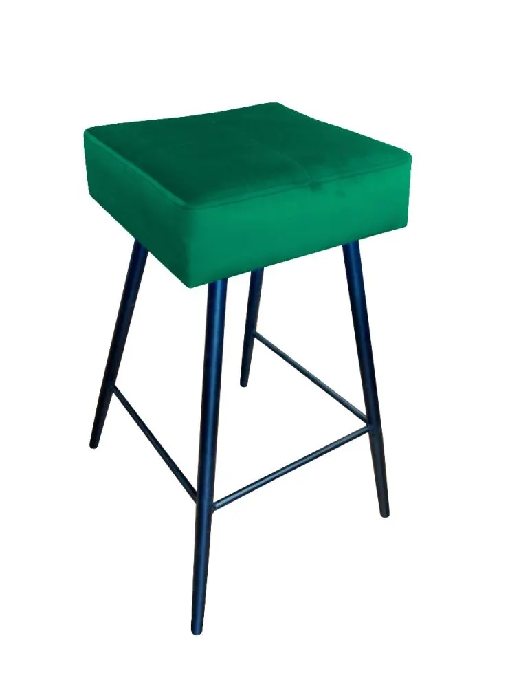 Hoker OLIMP VELVET zielony do salonu i baru | MIRAT. w stylu GLAMOUR, LOFT kolekcja