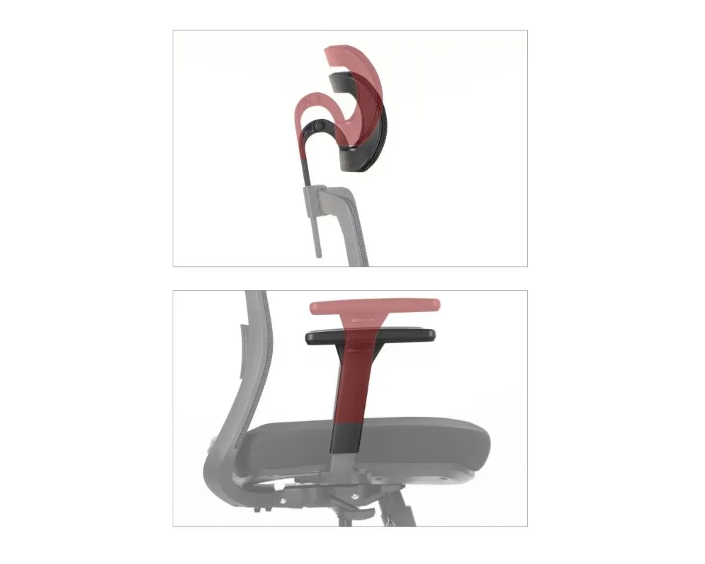 Fotel biurowy CUTLER szary I sklep meblowy MIRAT.