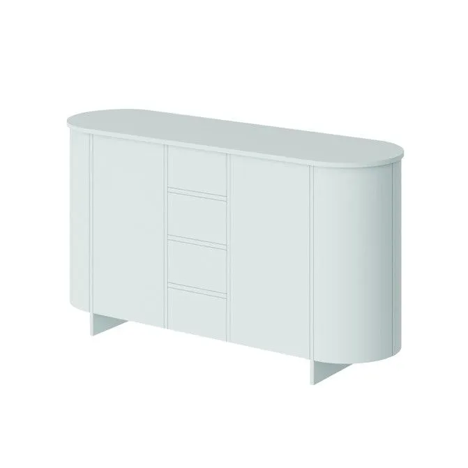 Komoda MEDUNO 163 2D4S miętowa I sklep meblowy MIRAT. styl PASTELE