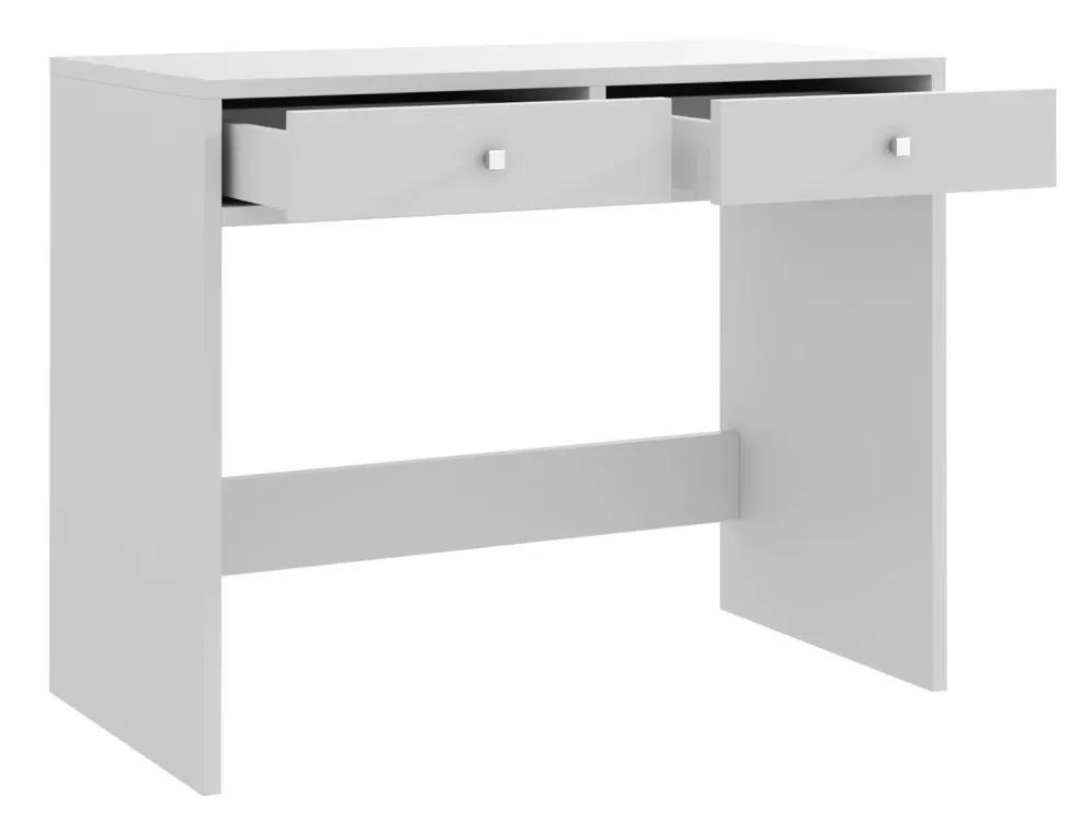 Biurko MARINA 2 biały mat z dwiema szufladami | MIRAT. w stylu kolekcja
