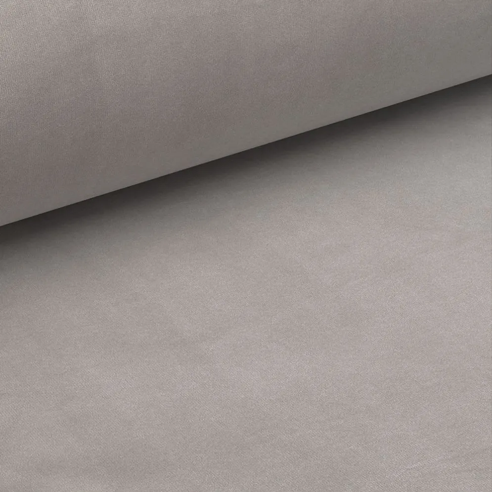 Pufa HESTIA K VELVET jasnoszara pikowana | MIRAT. styl GLAMOUR