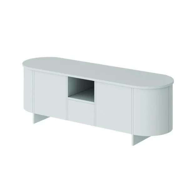 Szafka RTV MILETO 163 miętowa I sklep meblowy MIRAT. styl PASTELE