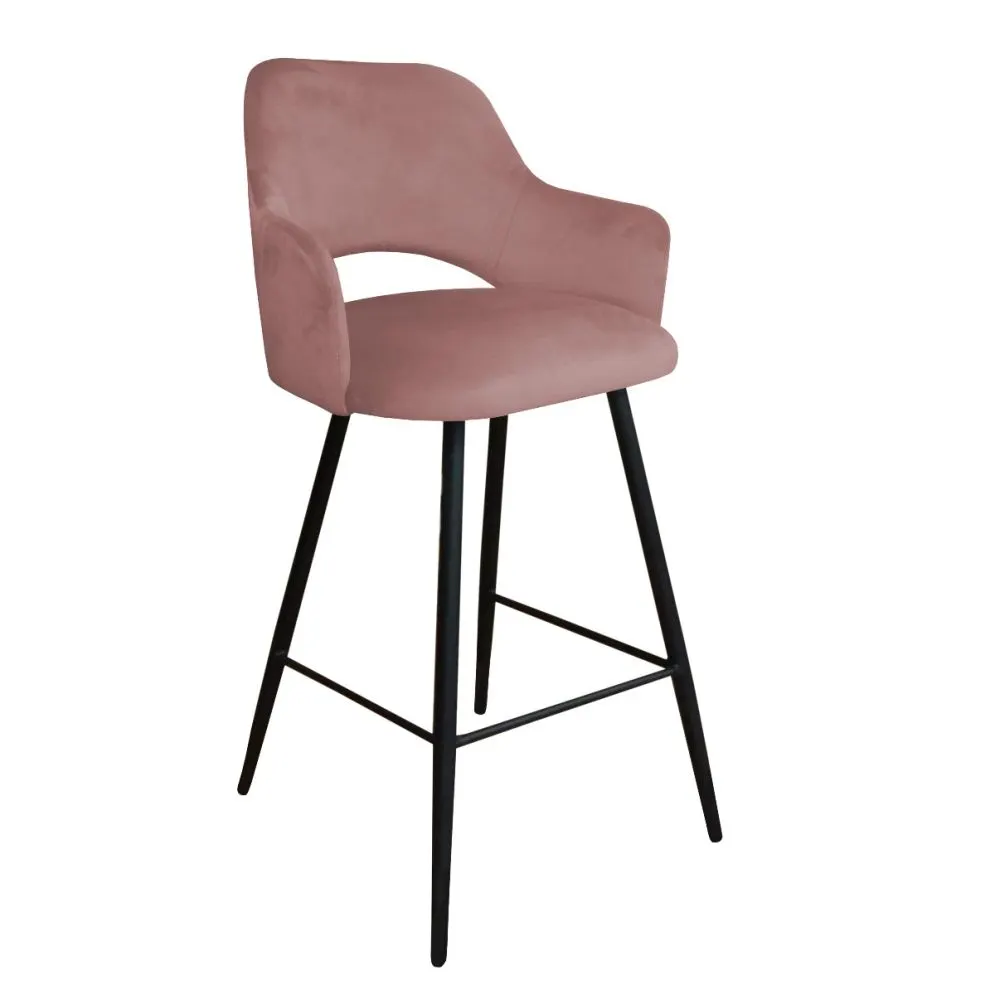 Hoker NAPO VELVET różowy do kuchni | MIRAT. w stylu  kolekcja