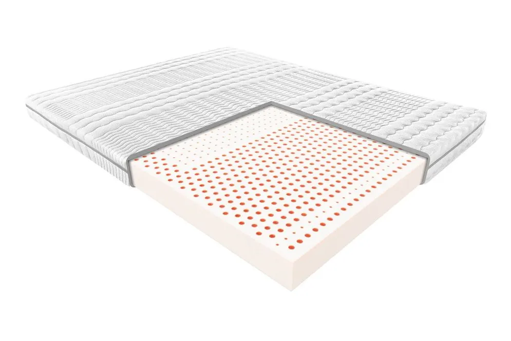 Materac lateksowy ATENA 160x200 antyalergiczny dwuosobowy | MIRAT.