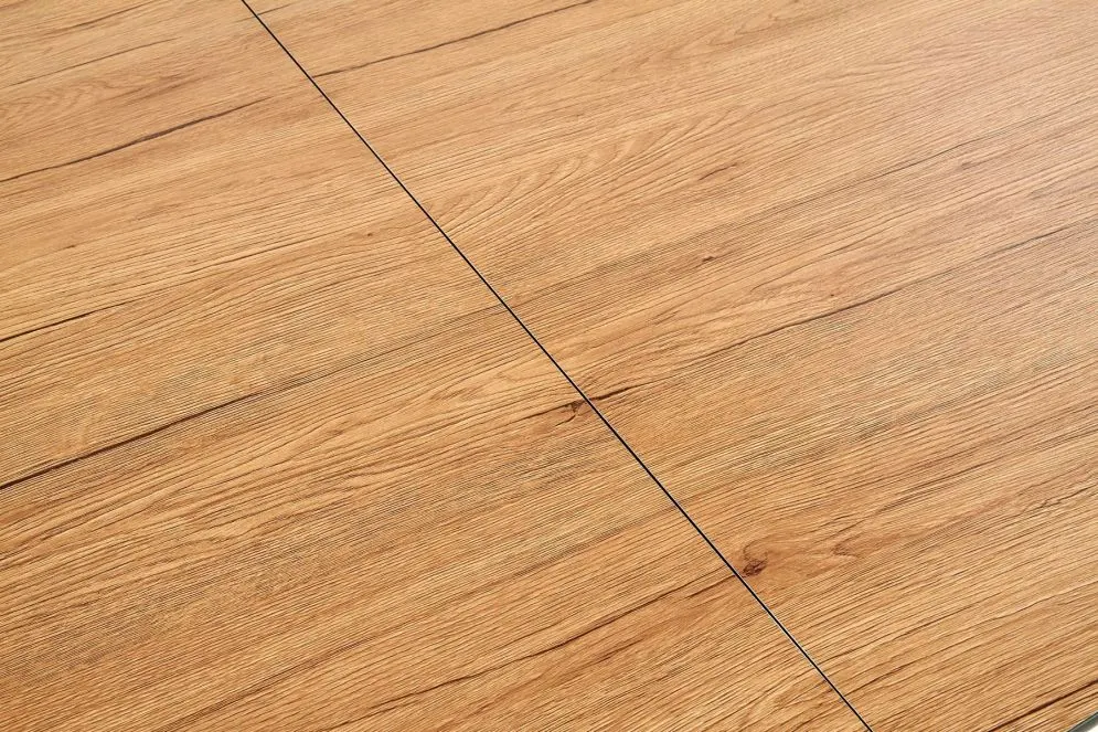 Stół rozkładany MORETTI dąb złoty/antracyt | MIRAT. styl LOFT