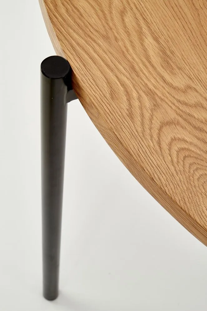 Okrągły stół MORGAN 120x120 dla 6 osób | MIRAT. w stylu LOFT kolekcja