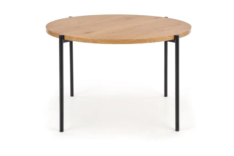 Okrągły stół MORGAN 120x120 dla 6 osób | MIRAT. w stylu LOFT kolekcja