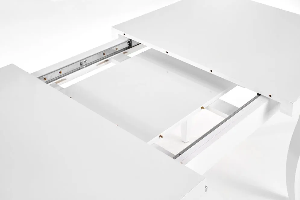 Stół MOZART biały rozkładany stylowy | MIRAT. styl GLAMOUR