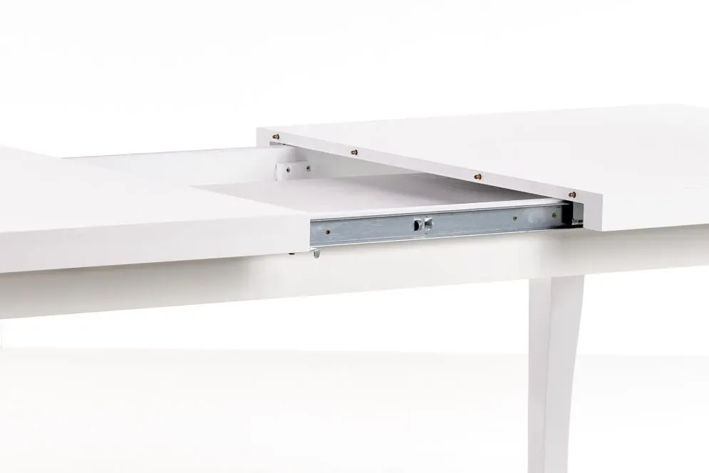 Stół MOZART biały rozkładany do jadalni | MIRAT. w stylu GLAMOUR kolekcja