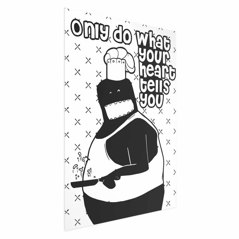 Plakat Motto 40x60 cm bez ramy bez marginesu | MIRAT.