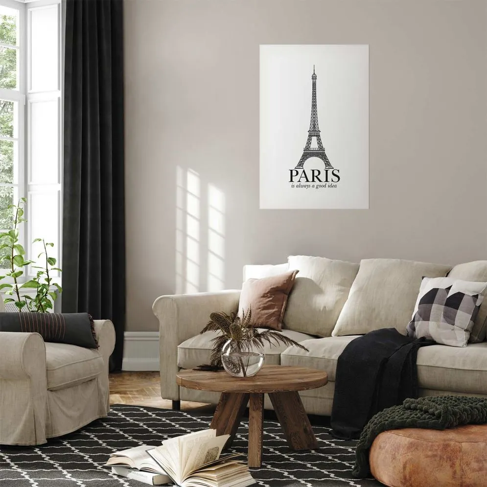 Plakat Paris 29,7x42 cm bez ramy z marginesem | MIRAT.