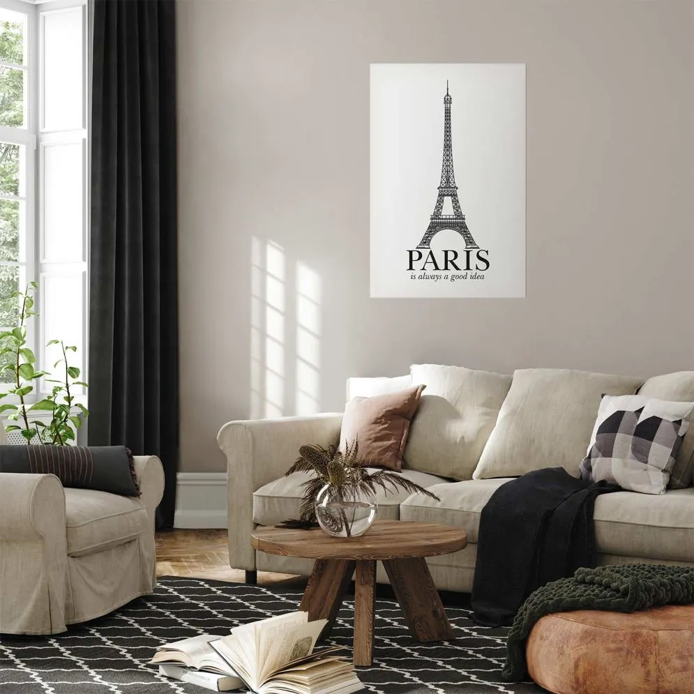 Plakat Paris 29,7x42 cm bez ramy bez marginesu | MIRAT.