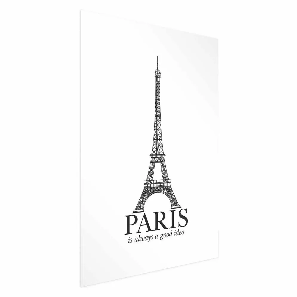 Plakat Paris 29,7x42 cm bez ramy z marginesem | MIRAT.