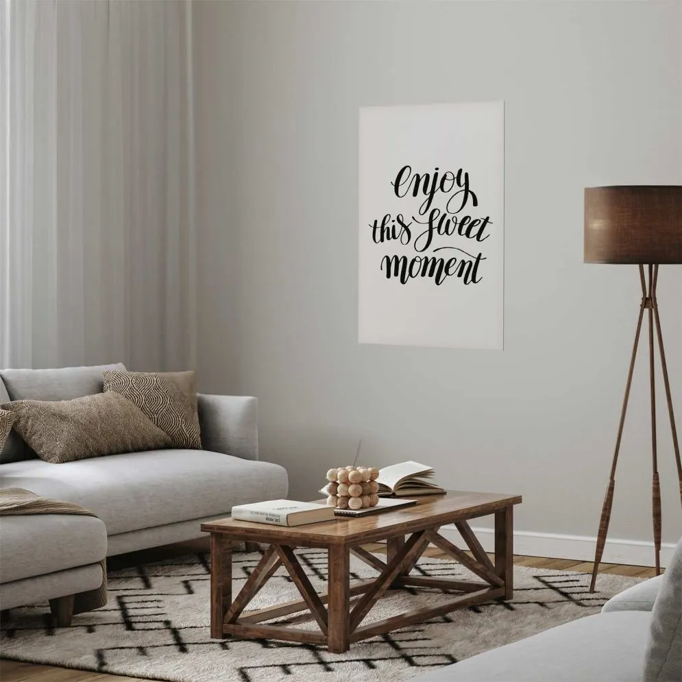 Plakat Enjoy 21x30 cm bez ramy bez marginesu | MIRAT.