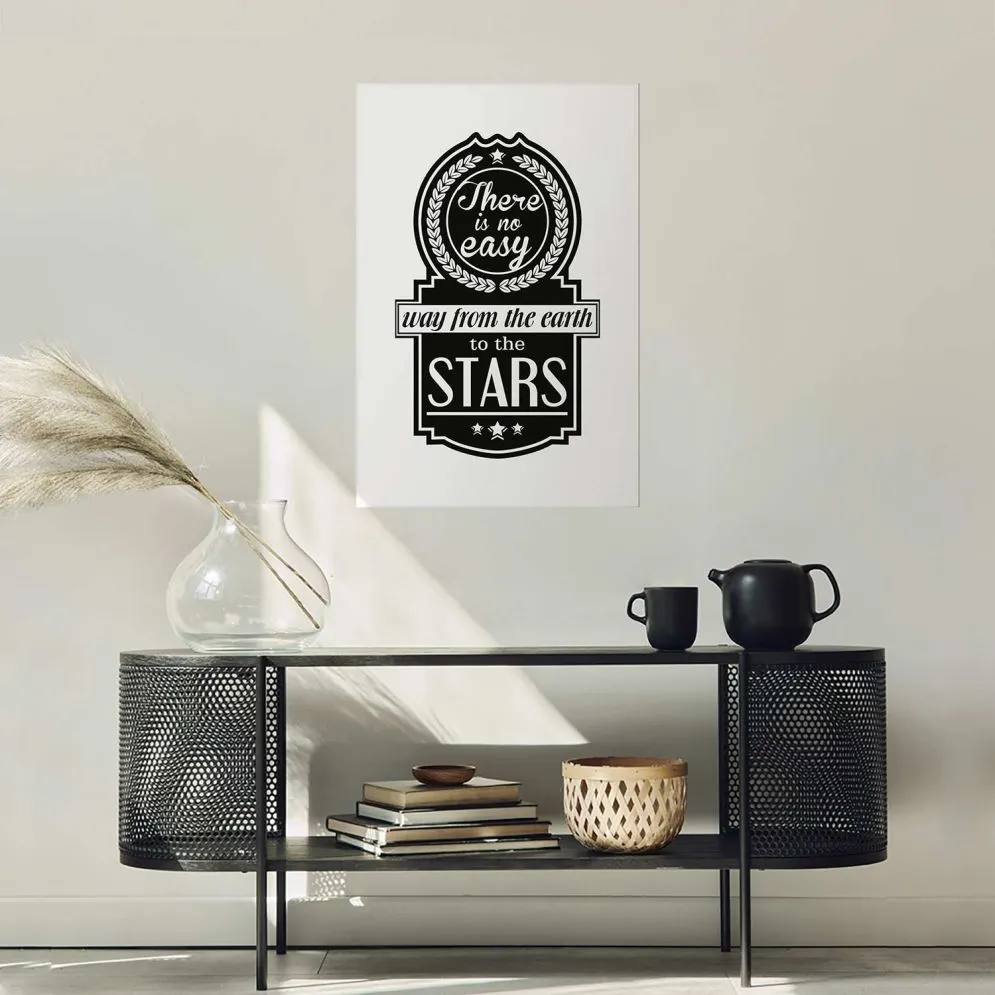 Plakat Big lesson 29,7x42 cm bez ramy z marginesem | MIRAT.