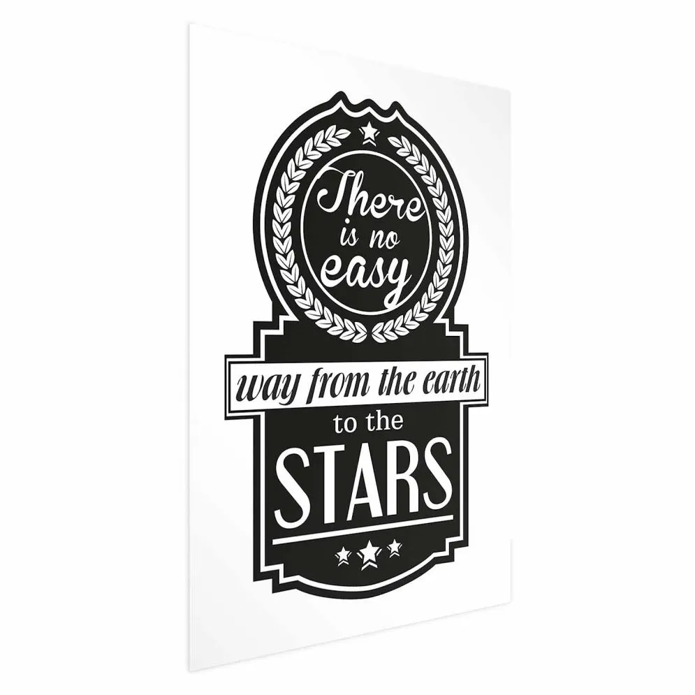 Plakat Big lesson 29,7x42 cm bez ramy bez marginesu | MIRAT.