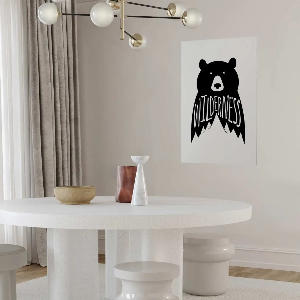 Plakat Wilderness 60x90 cm bez ramy z marginesem | MIRAT.