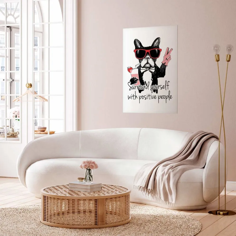 Plakat Advice 40x60 cm bez ramy z marginesem | MIRAT.