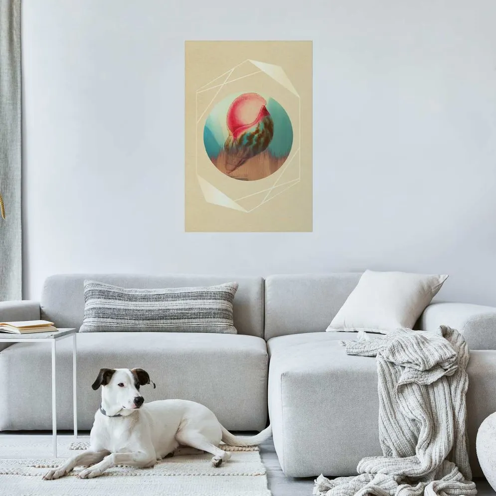 Plakat Muszla 29,7x42 cm bez ramy bez marginesu | MIRAT.