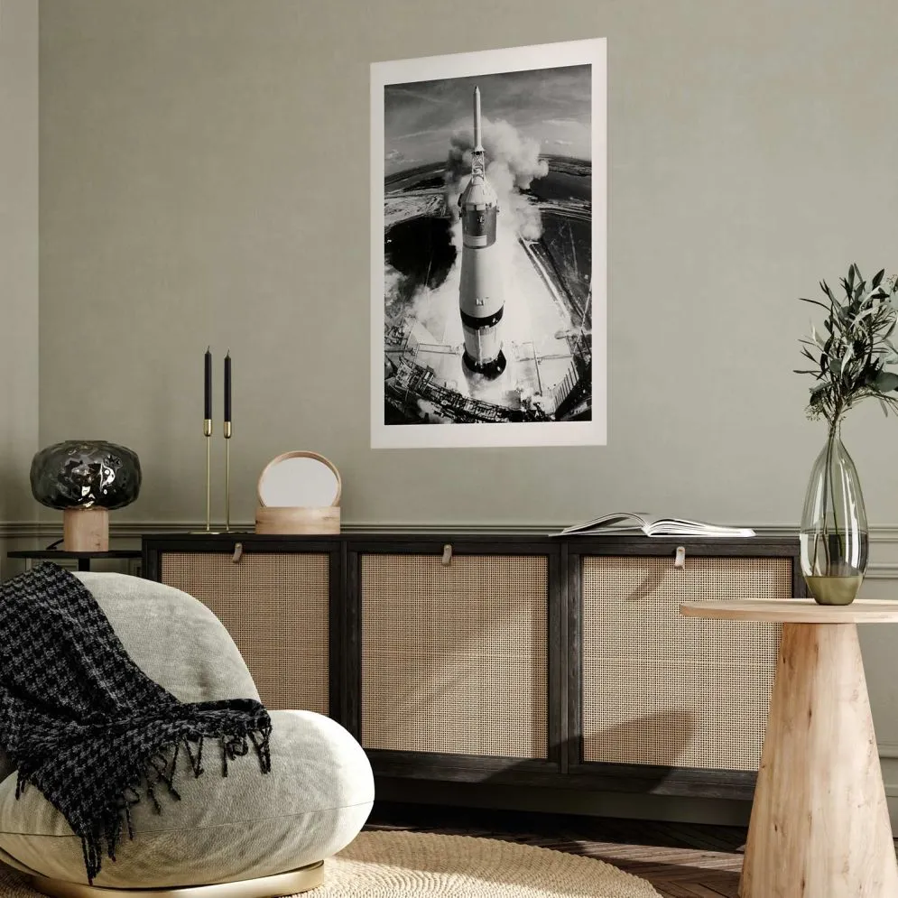 Plakat Kosmiczna prędkość 60x90 cm bez ramy z marginesem | MIRAT.