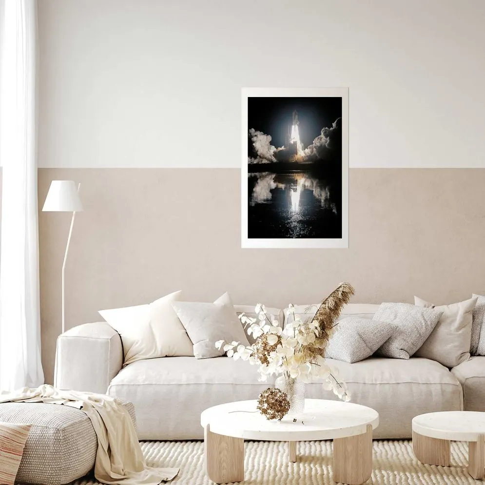 Plakat Udany start 21x30 cm bez ramy z marginesem | MIRAT.