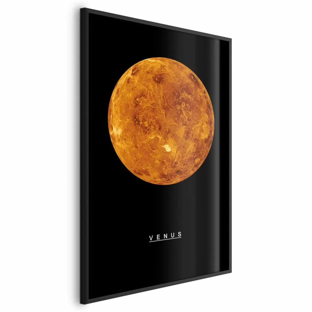 Plakat Wenus 21x30 cm z ramą czarną bez marginesu | MIRAT.