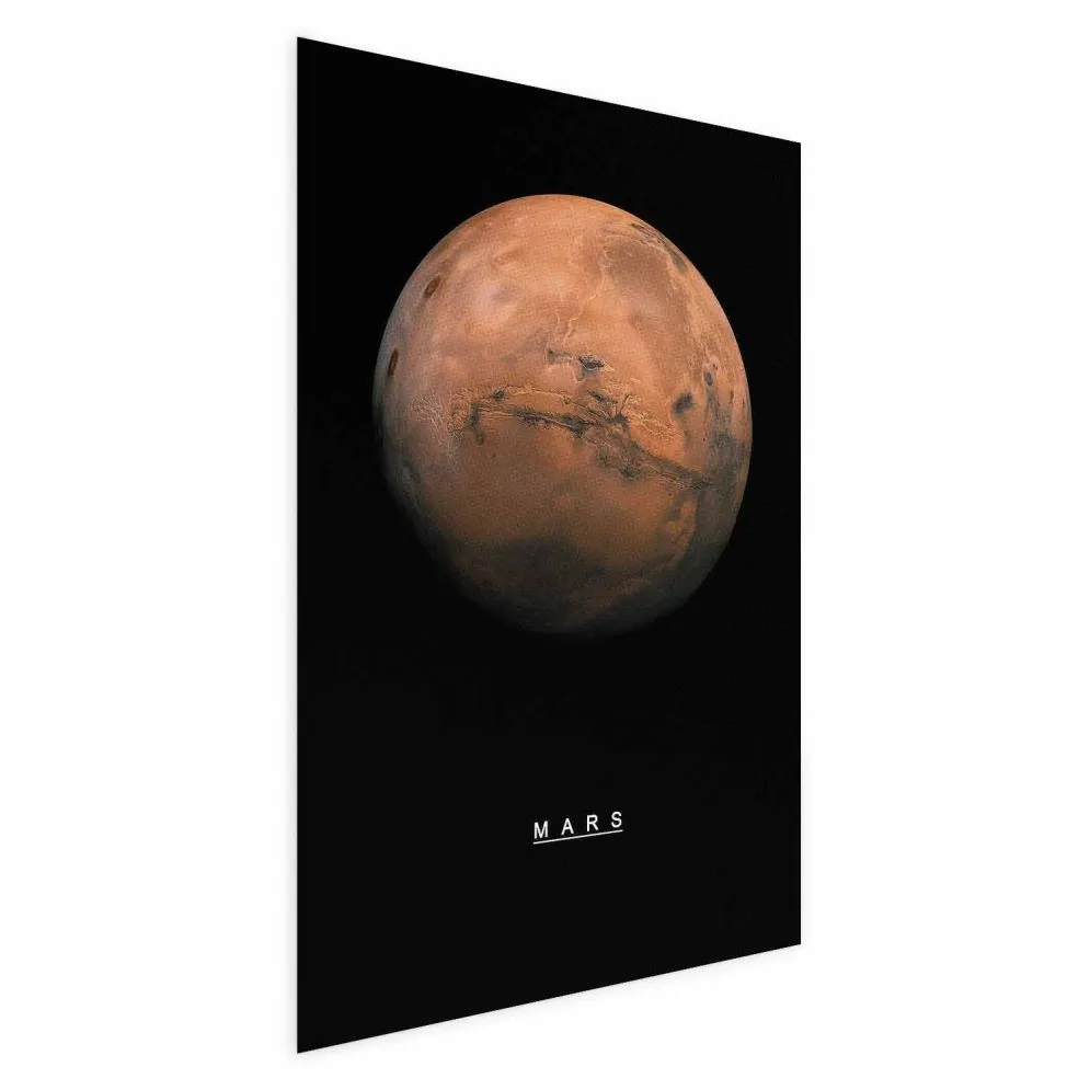 Plakat Mars 40x60 cm bez ramy z marginesem | MIRAT.