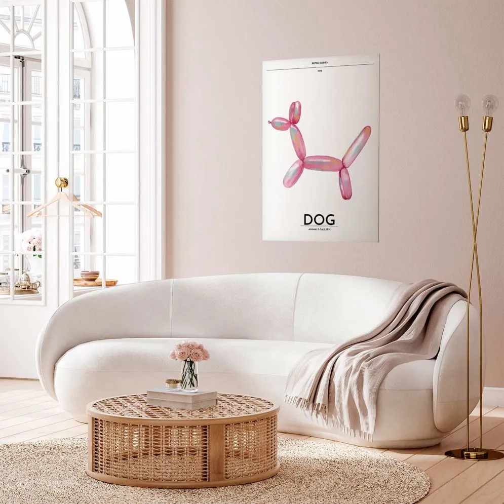 Plakat Holo-Dog 40x60 cm bez ramy bez marginesu | MIRAT.