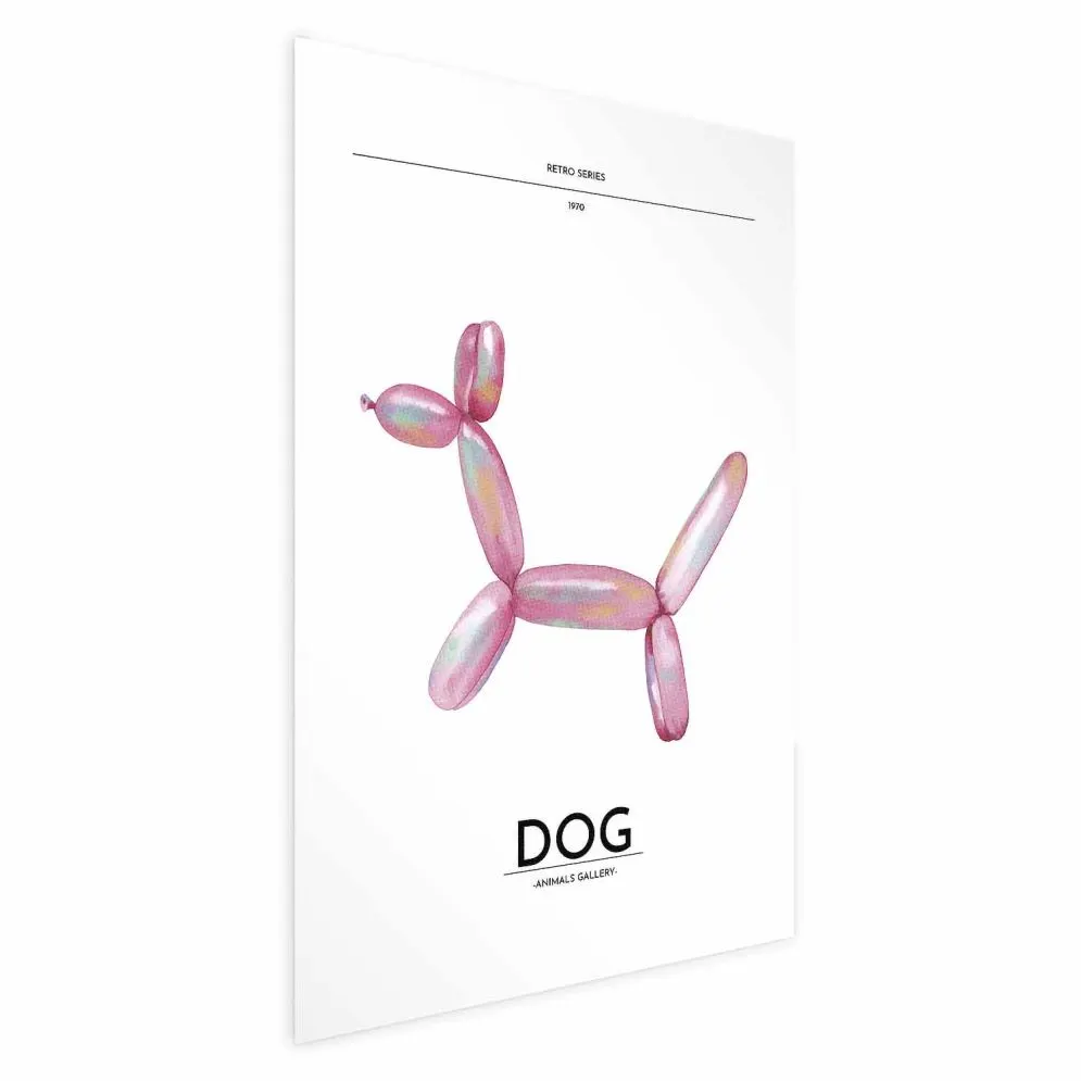 Plakat Holo-Dog 40x60 cm bez ramy z marginesem | MIRAT.