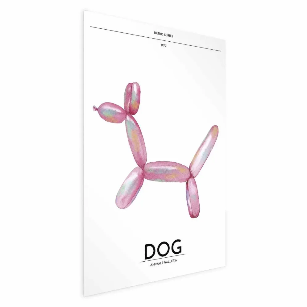 Plakat Holo-Dog 40x60 cm bez ramy bez marginesu | MIRAT.