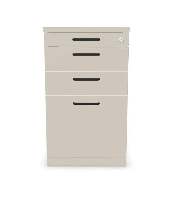 Kontenerek biurowy EASY SPACE 3D PB 43cm kaszmirowy I sklep meblowy MIRAT.