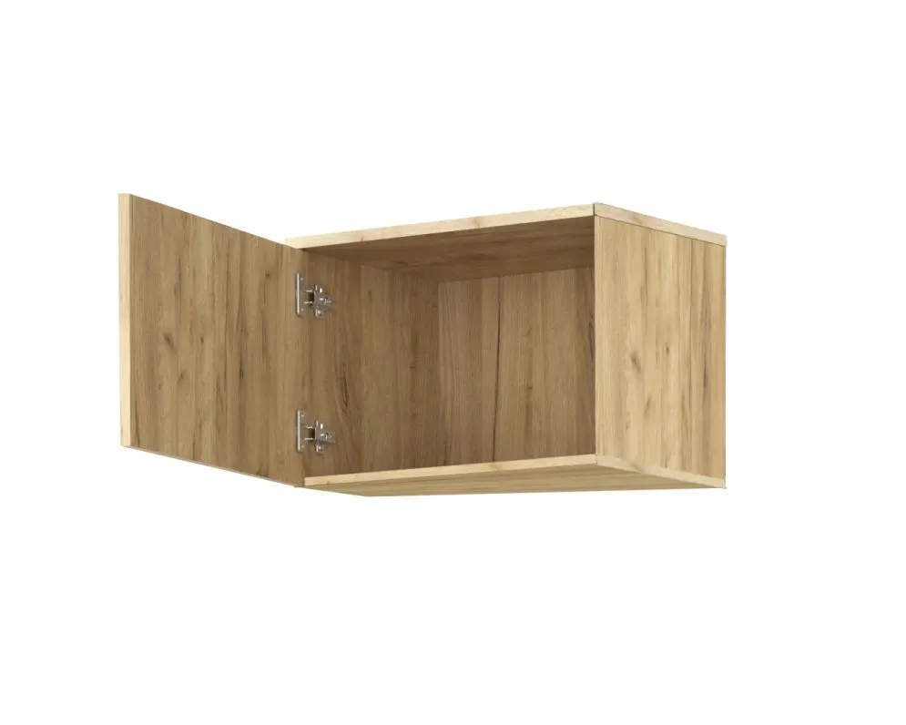 Garderoba z siedziskiem i nadstawką do przedpokoju SINGAPUR 154 dąb craft/zielony I sklep meblowy MIRAT. styl LOFT, SKANDYNAWSKI