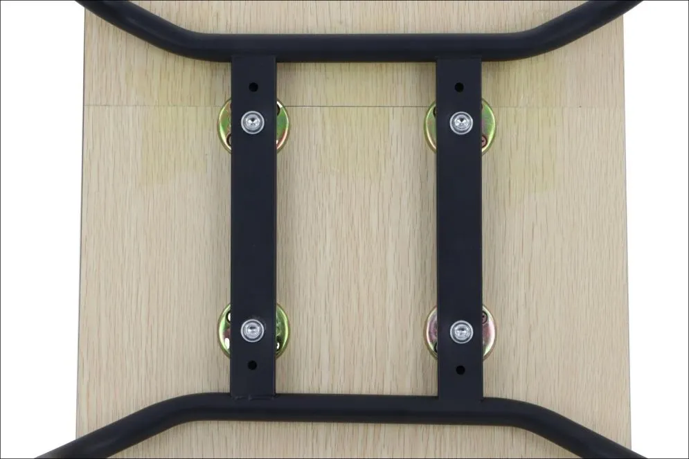 Krzesło ze sklejki laminowanej WERDI B naturalne/czarne kuchenne I sklep meblowy MIRAT.