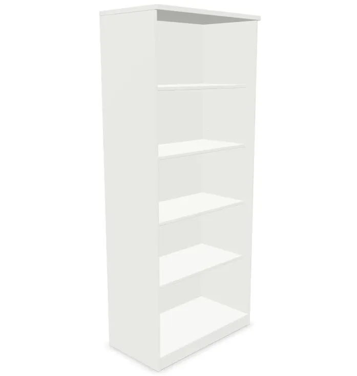 Regał biurowy EASY SPACE CABINET O 5-OH 80cm biały na książki I sklep meblowy MIRAT.