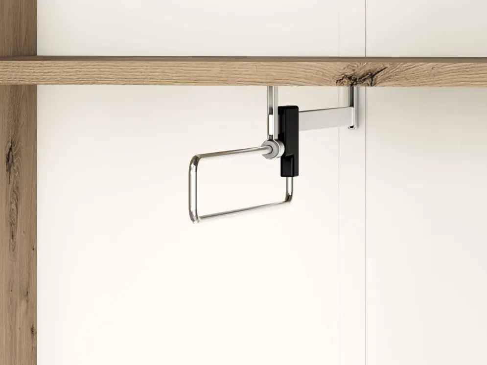 Szafa NIKOLA 1D dąb artisan do przedpokoju I sklep meblowy MIRAT. styl LOFT