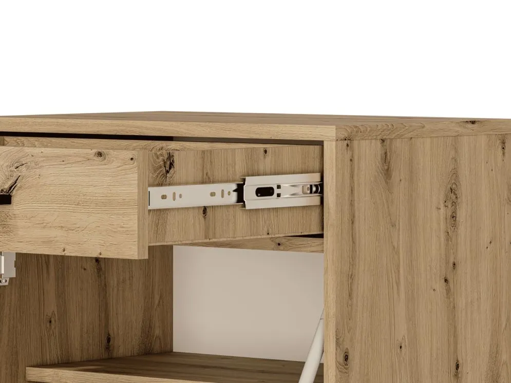Szafka na buty NIKOLA 55 dąb artisan w stylu loft I sklep meblowy MIRAT. styl LOFT