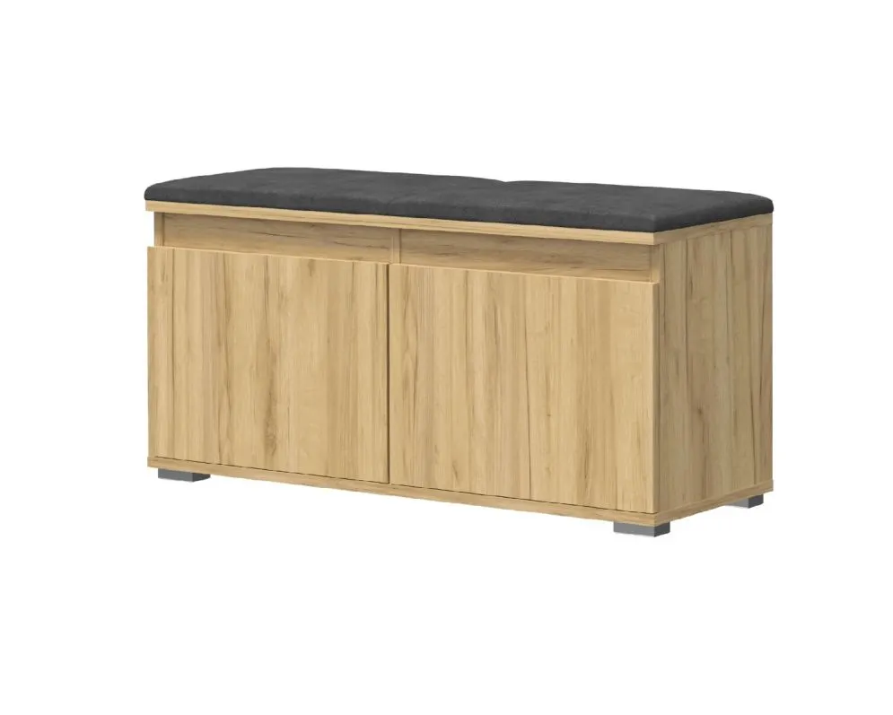 Garderoba do przedpokoju SINGAPUR 154 dąb craft/szary I sklep meblowy MIRAT. styl LOFT, SKANDYNAWSKI