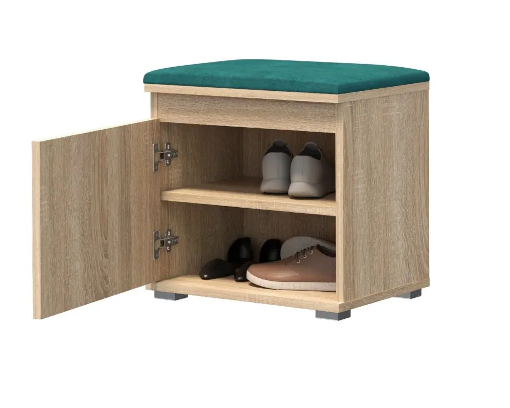 Garderoba SINGAPUR 104 z siedziskiem do przedpokoju I sklep meblowy MIRAT styl LOFT, SKANDYNAWSKI