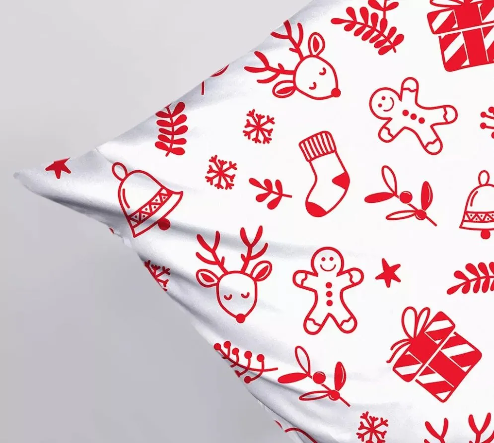 Pościel bawełniana Greno Premium Świąteczna Niespodzianka 140x200 cm wielokolorowa MIRAT.