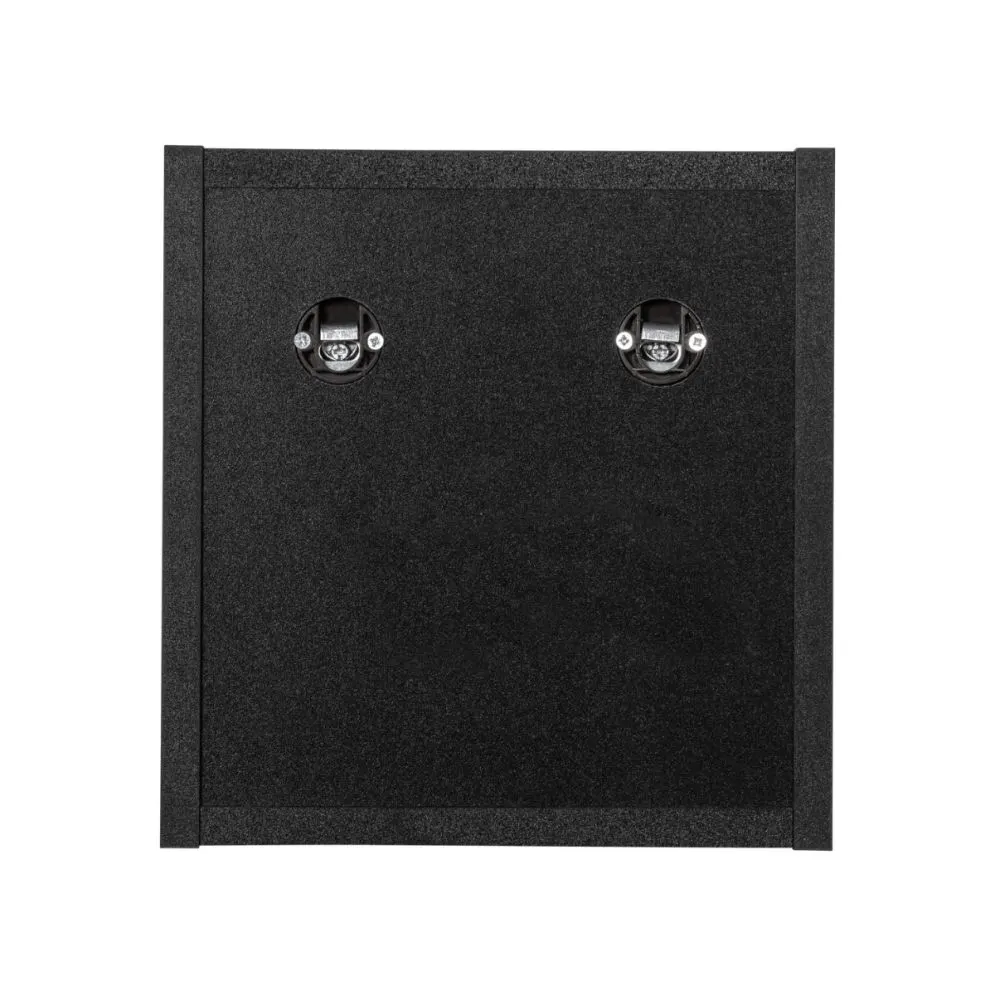 Półka wisząca NOVA BLACK 83-27-Q 27x25cm czarna kubik I sklep meblowy MIRAT.  kolekcja NOVA