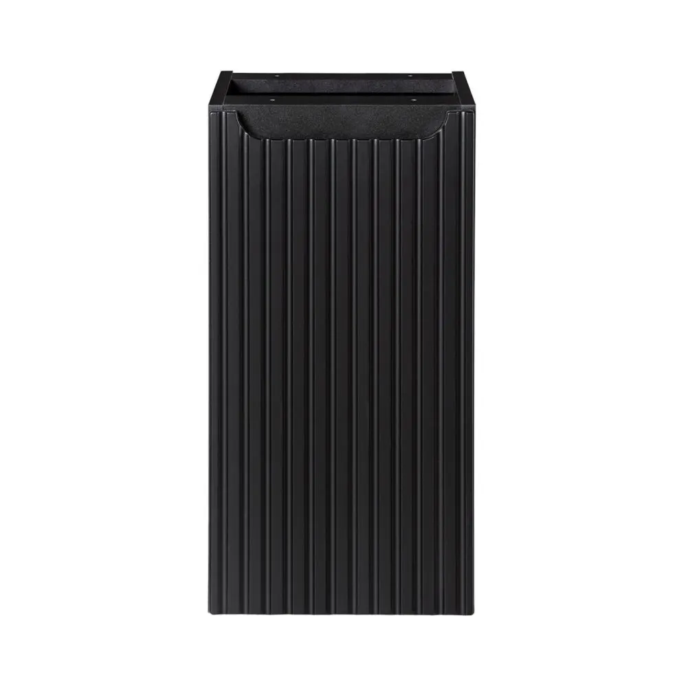 Szafka łazienkowa NOVA BLACK D2 81-30-1D 30cm czarna wisząca I sklep meblowy MIRAT. styl RYFLOWANY