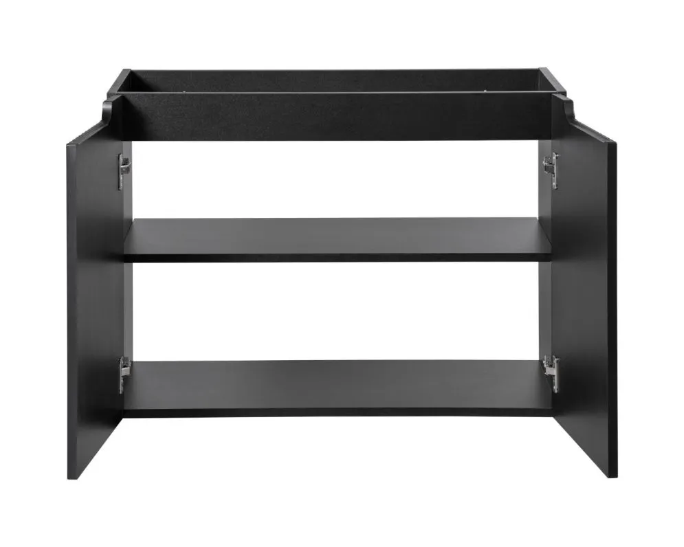 Szafka pod umywalkę NOVA BLACK 82-80-2D 80cm czarna ryflowana I sklep meblowy MIRAT. styl RYFLOWANY