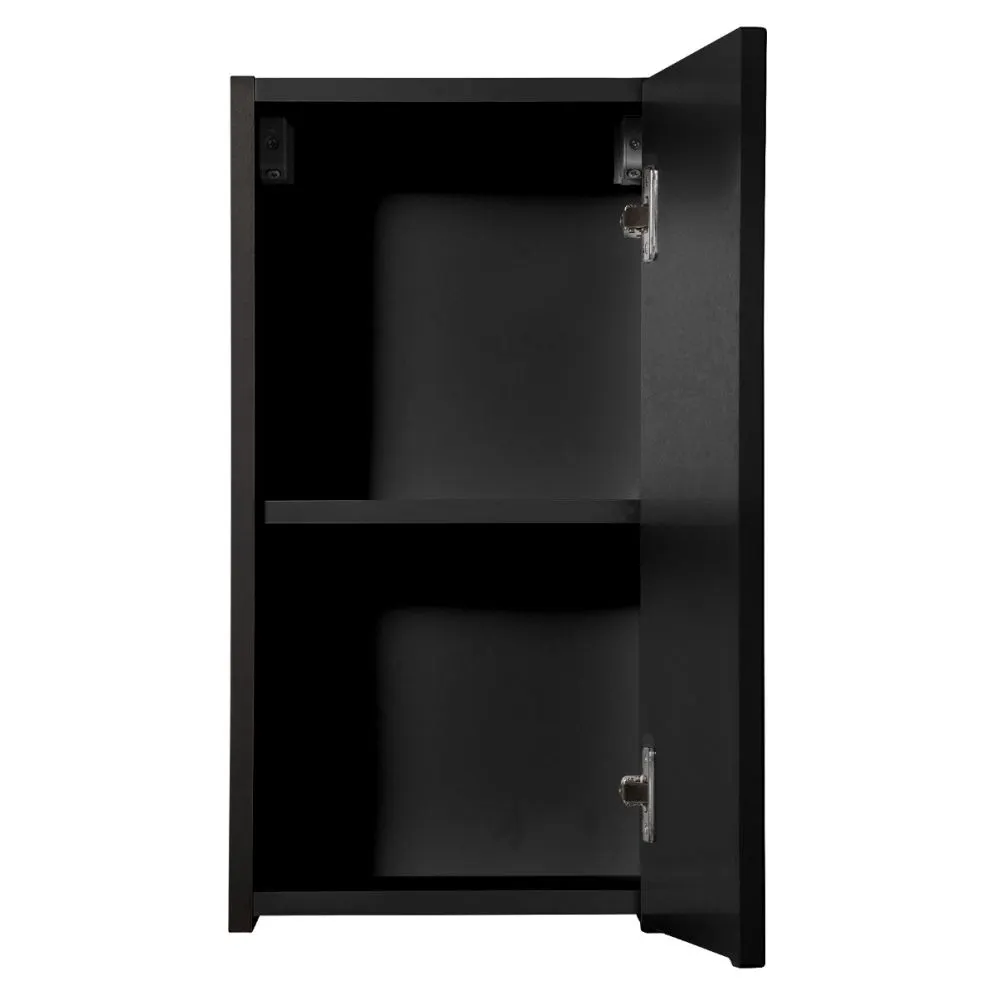 Szafka łazienkowa NOVA BLACK 83-30-1D 30cm czarna z cichym domykiem I sklep meblowy MIRAT. styl RYFLOWANY kolekcja NOVA