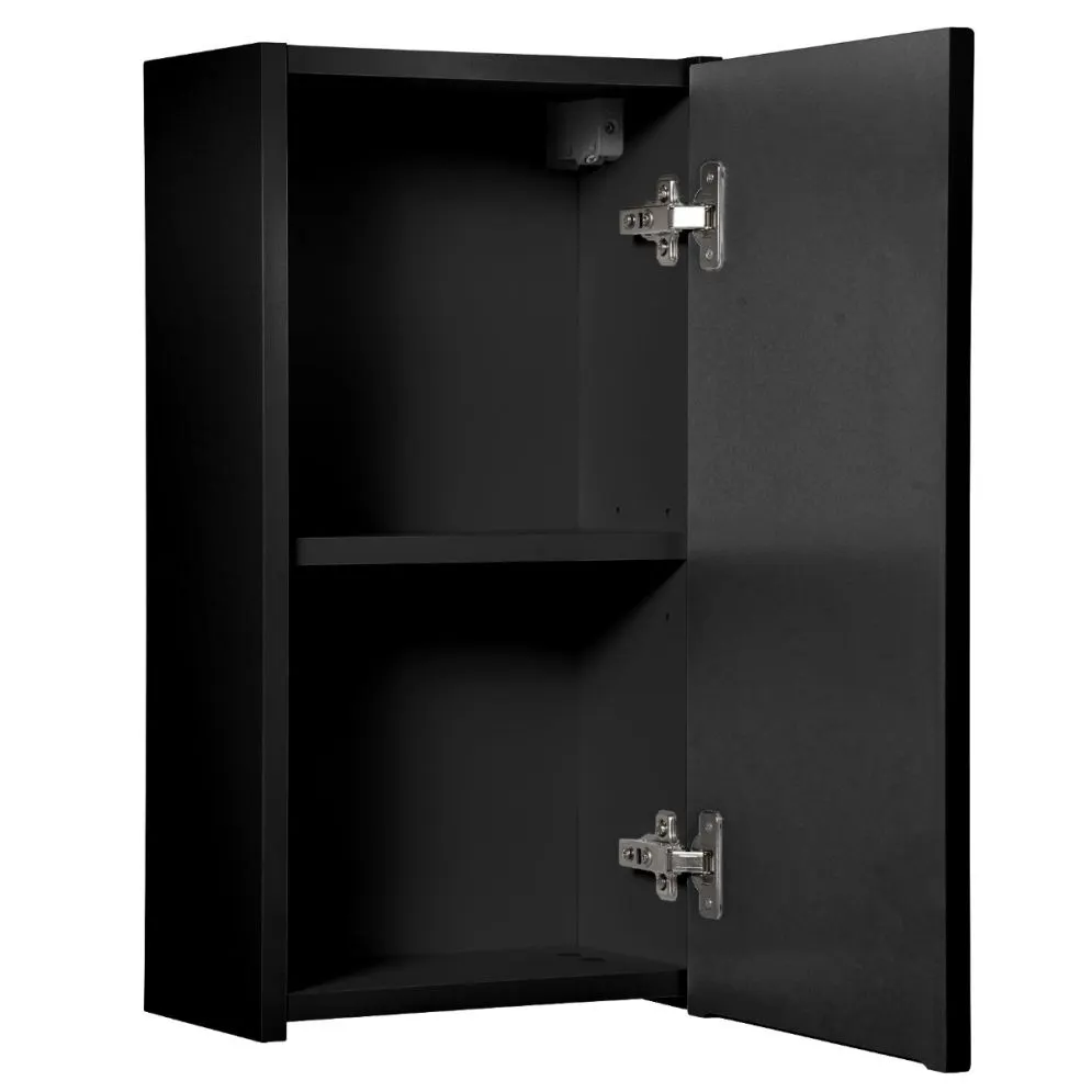 Szafka łazienkowa NOVA BLACK 83-30-1D 30cm czarna z cichym domykiem I sklep meblowy MIRAT. styl RYFLOWANY kolekcja NOVA